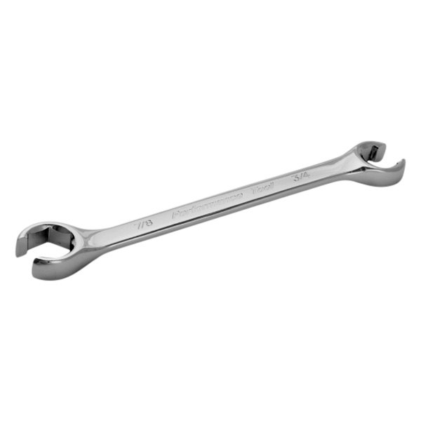 Performance Tool® - 3/4" x 7/8" 6-Point Nickel Chrome Angled Double End Flare Nut Wrench