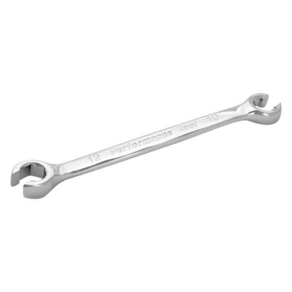 Performance Tool® - 10 x 12 mm 6-Point Nickel Chrome Angled Double End Flare Nut Wrench
