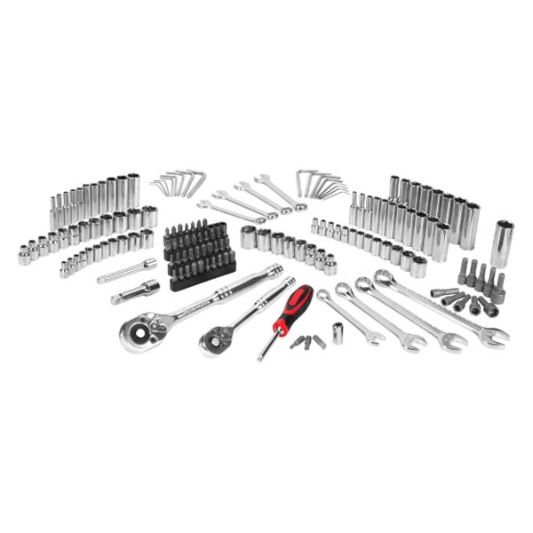 Performance Tool® - 155-piece Mechanics Tool Set in Blow Mold Storage/Carrying Case