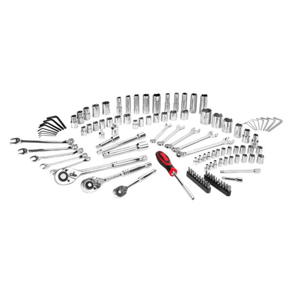 Performance Tool® W30504 - 114-piece Mechanics Tool Set in Blow Mold  Storage/Carrying Case 