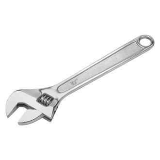 Performance Tool® - Pro Series™ 1-1/4" x 10" OAL Plain Handle Adjustable Wrench
