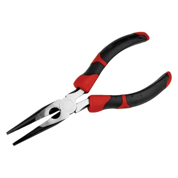 Performance Tool® - 6" Box Joint Straight Jaws Multi-Material Handle Cutting Needle Nose Pliers