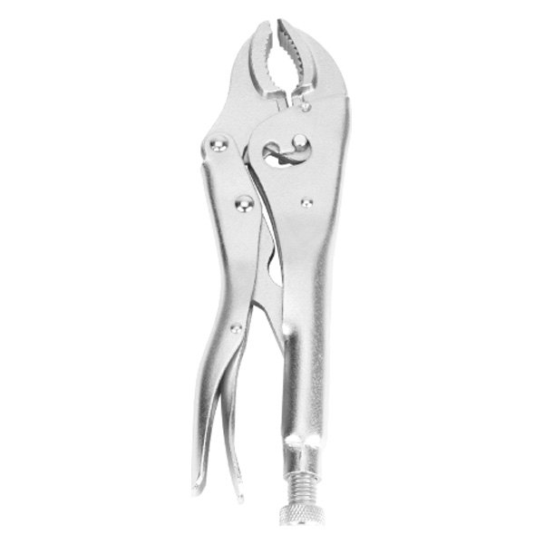 Performance Tool® - 9" Metal Handle Curved Jaws Dual Position Locking Pliers