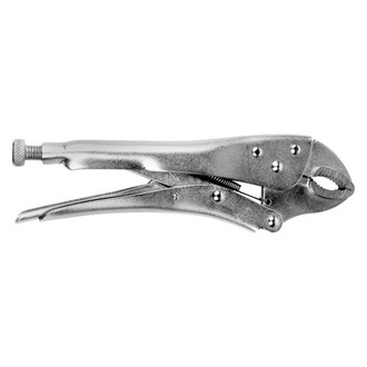Performance Tool® - 7" Metal Handle Curved Jaws Locking Pliers
