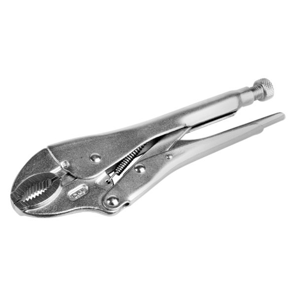 Performance Tool® - 10" Metal Handle Curved Jaws Locking Pliers
