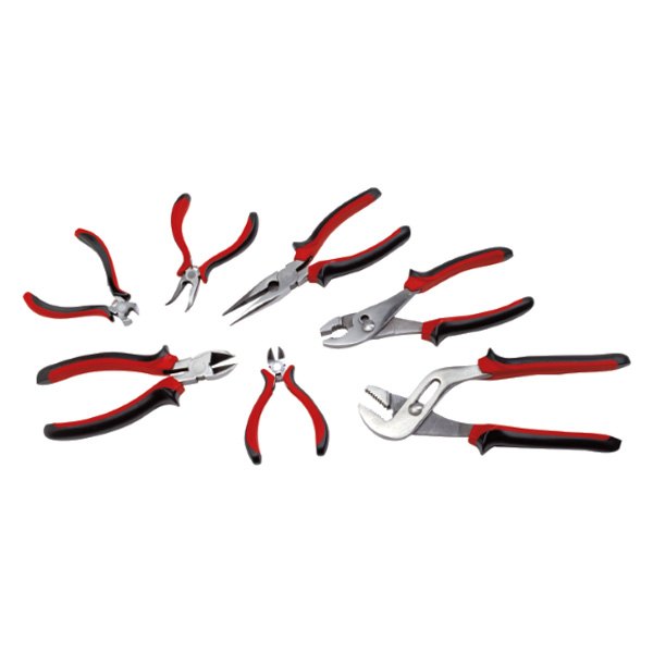 Performance Tool® - 7-piece 4-1/2" to 10" Multi-Material Handle Mixed Pliers Set