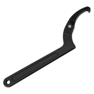 Performance Tool® W30784 - 2 to 4-3/4 & 50 to 120 mm Black Oxide Adjustable  Hook Spanner Wrench 