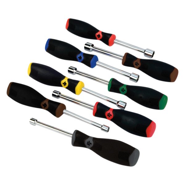Performance Tool® - Professional™ 8-piece 3/16" to 1/2" Multi Material Handle Hollow Shaft Nut Driver Set