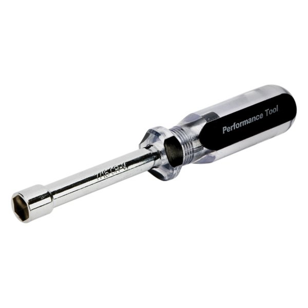 Performance Tool® - 7/16" Dipped Handle Hollow Shaft Nut Driver