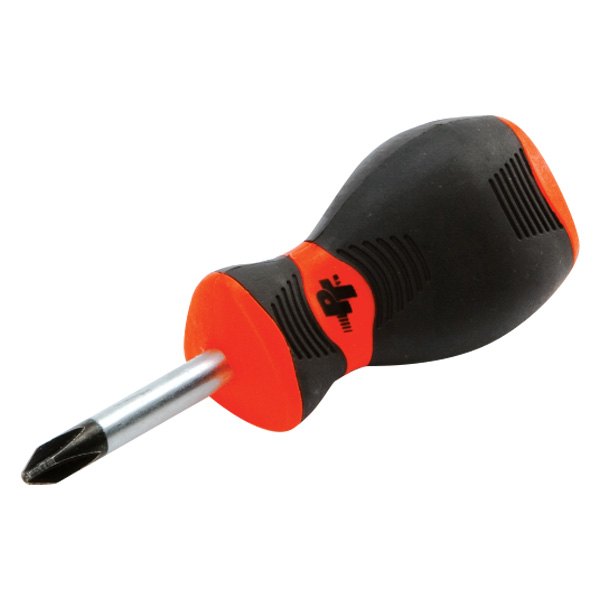 Performance Tool® - PH2 Multi Material Handle Magnetic Stubby Phillips Screwdriver