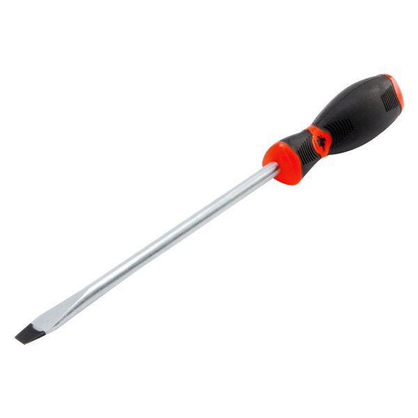 Performance Tool® - 3/8" x 8" Multi Material Handle Magnetic Long Slotted Screwdriver