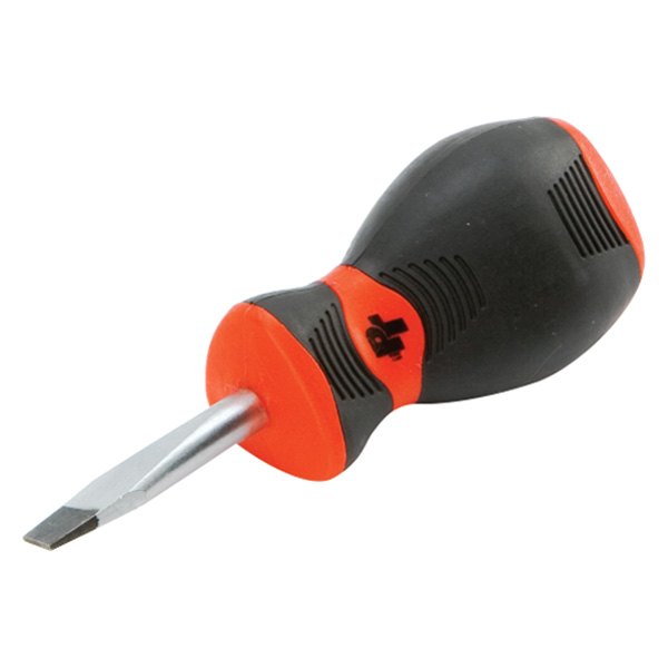 Performance Tool® - 1/4" x 1-1/2" Multi Material Handle Stubby Magnetic Slotted Screwdriver