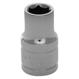 Performance Tool® - 1/2" Drive 7/16" 6-Point SAE Standard Socket