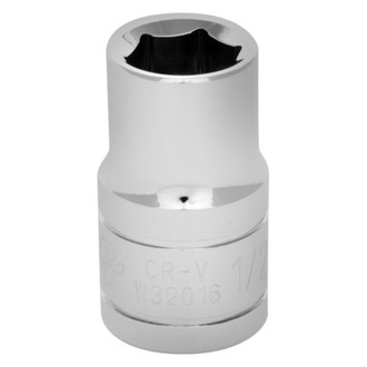 Performance Tool® - 1/2" Drive 1/2" 6-Point SAE Standard Socket