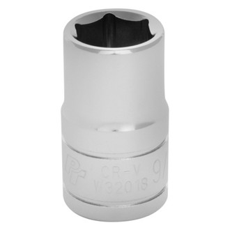 Performance Tool® - 1/2" Drive 9/16" 6-Point SAE Standard Socket