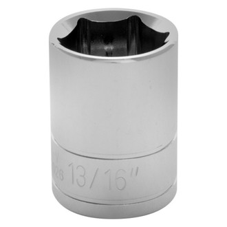 Performance Tool® - 1/2" Drive 13/16" 6-Point SAE Standard Socket
