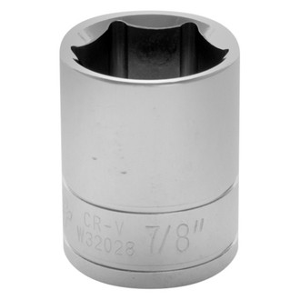 Performance Tool® - 1/2" Drive 7/8" 6-Point SAE Standard Socket