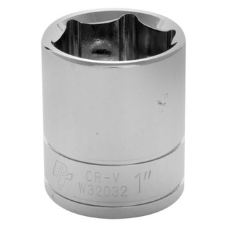 Performance Tool® - 1/2" Drive 1" 6-Point SAE Standard Socket