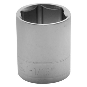 Performance Tool® - 1/2" Drive 1-1/16" 6-Point SAE Standard Socket