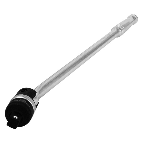 Performance Tool® - 1/2" Drive 18" Length Flexible Head Flex-Head Wrench Handle Flat Metal Grip Breaker Bar