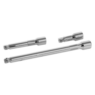 Performance Tool® - 1/2" Drive 3", 10" Wobble Socket Extension Set, 3 Pieces
