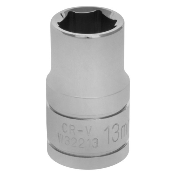 Performance Tool® - 1/2" Drive 13 mm 6-Point Metric Standard Socket