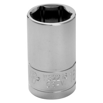 Performance Tool® - 1/2" Drive 16 mm 6-Point Metric Standard Socket