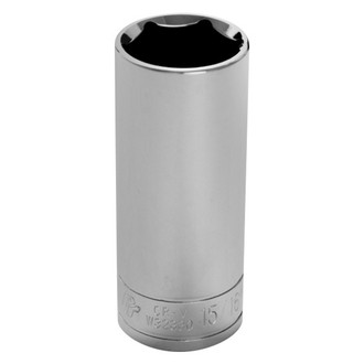 Performance Tool® - 1/2" Drive 15/16" 6-Point SAE Deep Socket