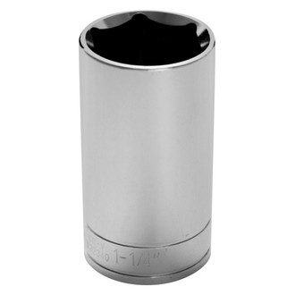 Performance Tool® - 1/2" Drive 1-1/4" 6-Point SAE Deep Socket