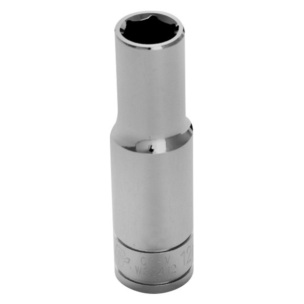 Performance Tool® - 1/2" Drive 12 mm 6-Point Metric Deep Socket