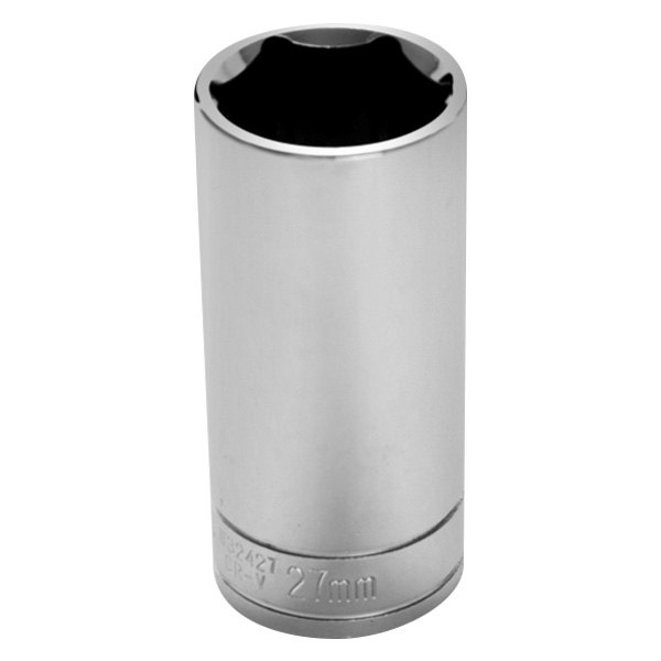 Performance Tool® - 1/2" Drive 27 mm 6-Point Metric Deep Socket