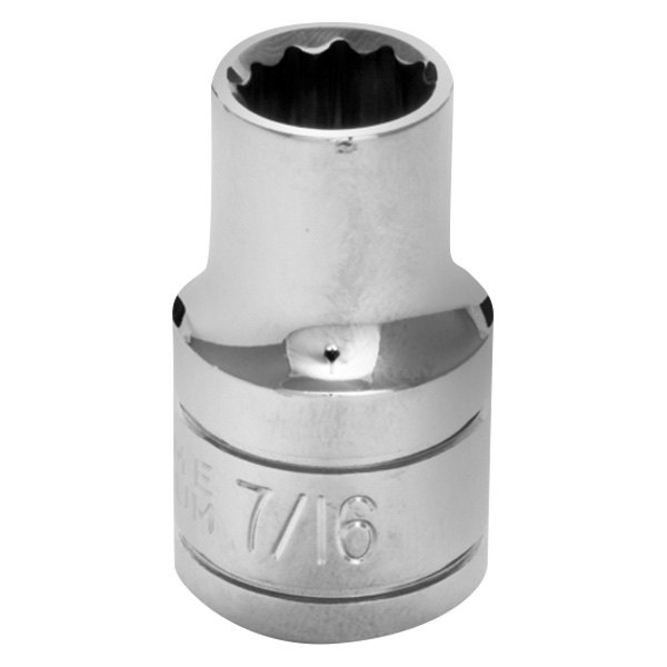 Performance Tool® - 1/2" Drive 7/16" 12-Point SAE Standard Socket