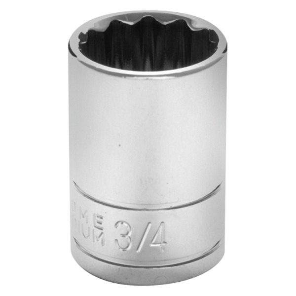 Performance Tool® - 1/2" Drive 3/4" 12-Point SAE Standard Socket