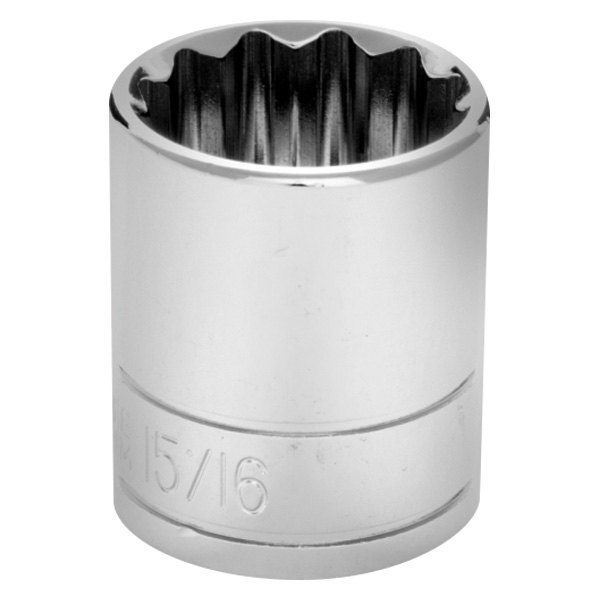 Performance Tool® - 1/2" Drive 15/16" 12-Point SAE Standard Socket