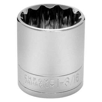 Performance Tool® - 1/2" Drive 1-3/16" 12-Point SAE Standard Socket