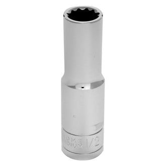 Performance Tool® - 1/2" Drive 12-Point SAE Deep Socket
