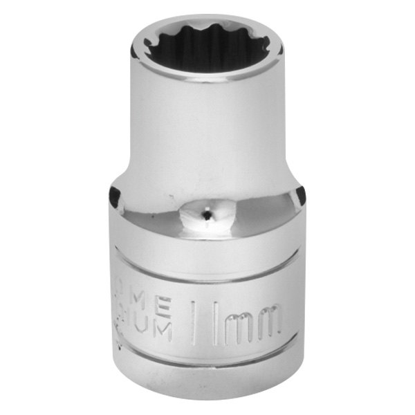 Performance Tool® - 1/2" Drive 11 mm 12-Point Metric Standard Socket
