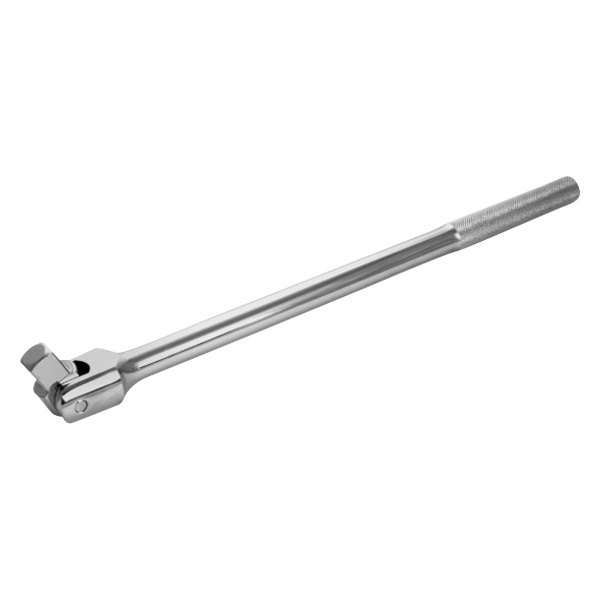 Performance Tool® - 3/4" Drive 19" Length Flexible Head Flex-Head Wrench Handle Flat Metal Grip Breaker Bar