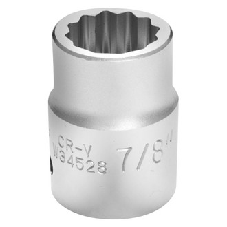 Performance Tool® - 3/4" Drive 7/8" 12-Point SAE Standard Socket