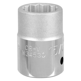 Performance Tool® - 3/4" Drive 15/16" 12-Point SAE Standard Socket