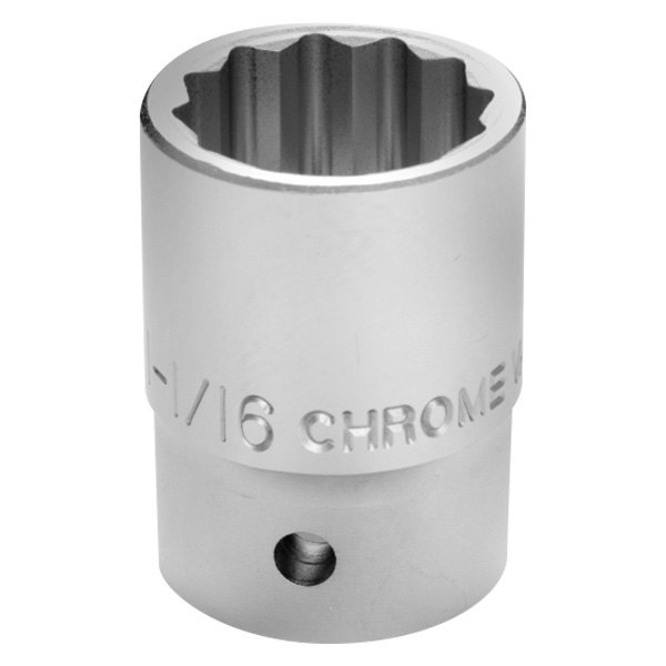 Performance Tool® - 3/4" Drive 1-1/16" 12-Point SAE Standard Socket