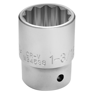 Performance Tool® - 3/4" Drive 1-3/16" 12-Point SAE Standard Socket