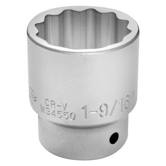 Performance Tool® - 3/4" Drive 1-9/16" 12-Point SAE Standard Socket