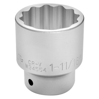 Performance Tool® - 3/4" Drive 1-11/16" 12-Point SAE Standard Socket
