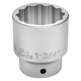 Performance Tool® - 3/4" Drive 1-3/4" 12-Point SAE Standard Socket