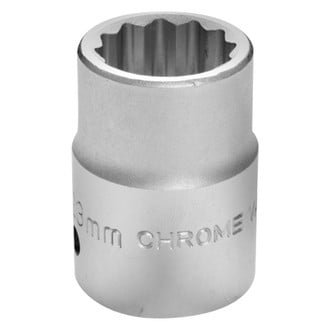 Performance Tool® - 3/4" Drive 23 mm 12-Point Metric Standard Socket