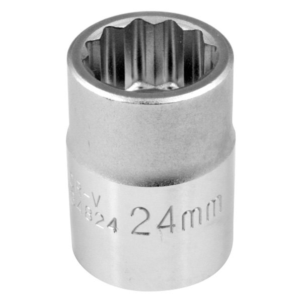 Performance Tool® - 3/4" Drive 24 mm 12-Point Metric Standard Socket