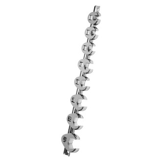 Performance Tool® - 8-piece 3/8" Drive 3/8" to 7/8" 6-Point Full Polished Flare Nut End Crowfoot Wrench Set