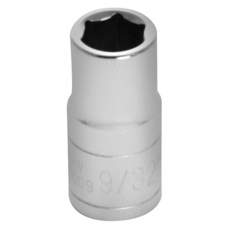 Performance Tool® - 1/4" Drive 9/32" 6-Point SAE Standard Socket