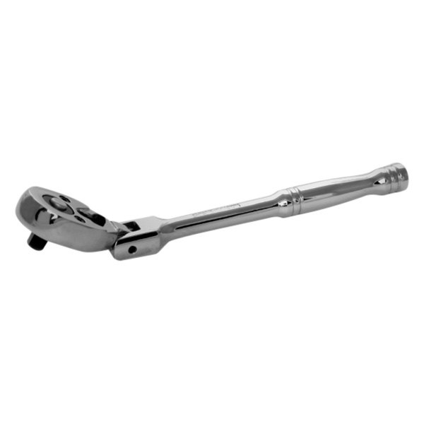 Performance Tool® - 1/4" Drive 5-1/2" Length 72 Teeth Flexible Head Flat Metal Grip Ratchet